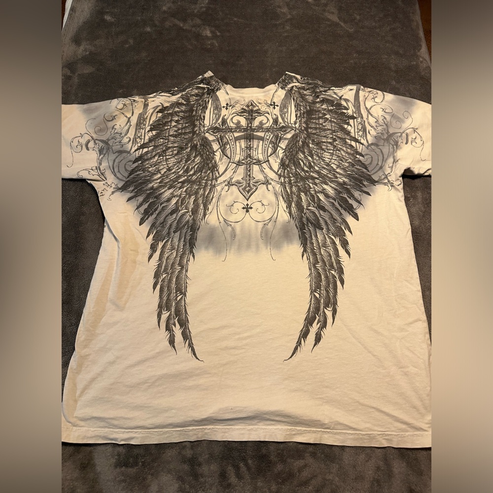 Affliction shirt mens size 3xl xxxl - Picture 3 of 7
